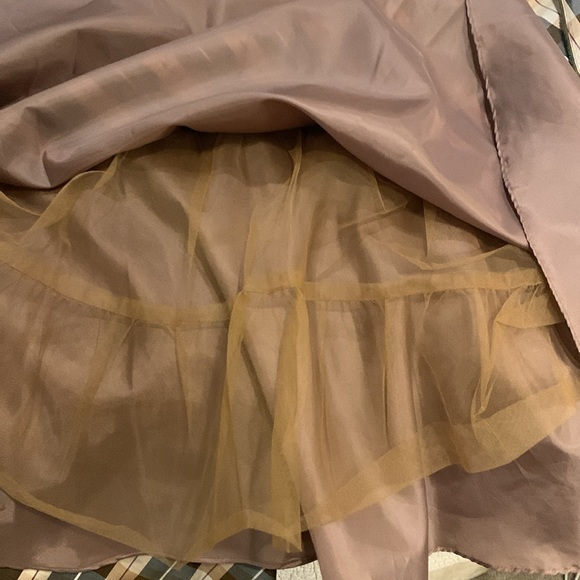 Formal silk dress with sequent diamond detail all the way down the front - Picture 5 of 6